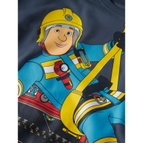 NAME IT Bluse Jarig Firemans Vintage Indigo